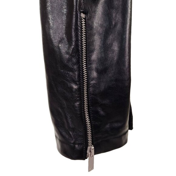 Adyar Leather Brace Trousers Size XL Mens Black NWT - Picture 7 of 16